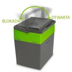 KONIGHOFFER FROZEN Lodówka turystyczna 30 l / elektryczna 12 V 230 V / na prąd stały i zmienny