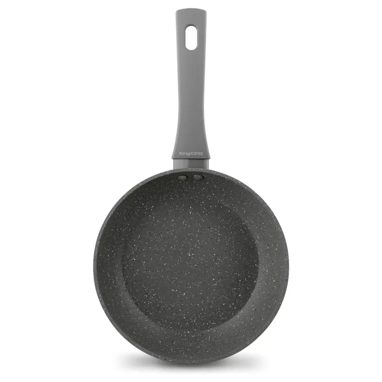 KONIGHOFFER GREYS MARBLE PATELNIA 20 CM MARMUROWA / SZARA / INDUKCJA