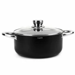 KonigHOFFER HARRISON Garnek z pokrywką 24 cm / powłoka Multistone / indukcja