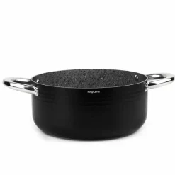 KonigHOFFER HARRISON Garnek z pokrywką 24 cm / powłoka Multistone / indukcja