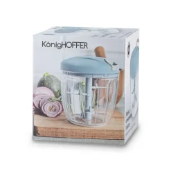 KONIGHOFFER KRAJALNICA DO WARZYW I OWOCÓW Z 5 OSTRZAMI 12,5X14 CM UNIWERSALNA
