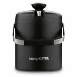 KONIGHOFFER LUGO WIADERKO DO LODU 1,3 L ZE SZCZYPCAMI / CZARNY MAT