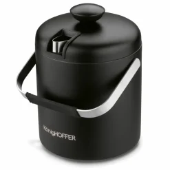 KONIGHOFFER LUGO WIADERKO DO LODU 1,3 L ZE SZCZYPCAMI / CZARNY MAT