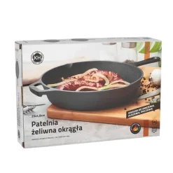 KONIGHOFFER Patelnia żeliwna 20 cm / czarna