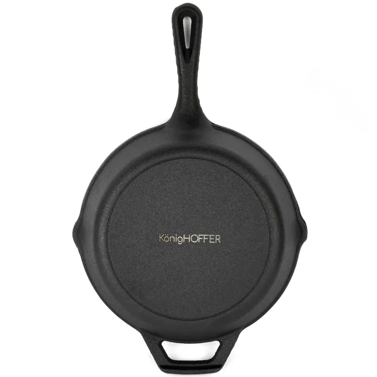 KONIGHOFFER Patelnia żeliwna 20 cm / czarna
