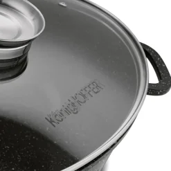 KONIGHOFFER POLLO BRYTFANNA Z AROMATYZEREM 8 L OWALNA / ALUMINIUM