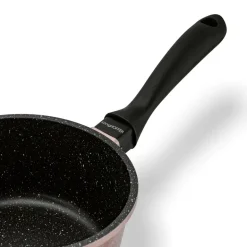 KONIGHOFFER POLLO ROSE GOLD Zestaw garnków z pokrywkami 8 el + 2 nakładki na uchwyty / indukcja