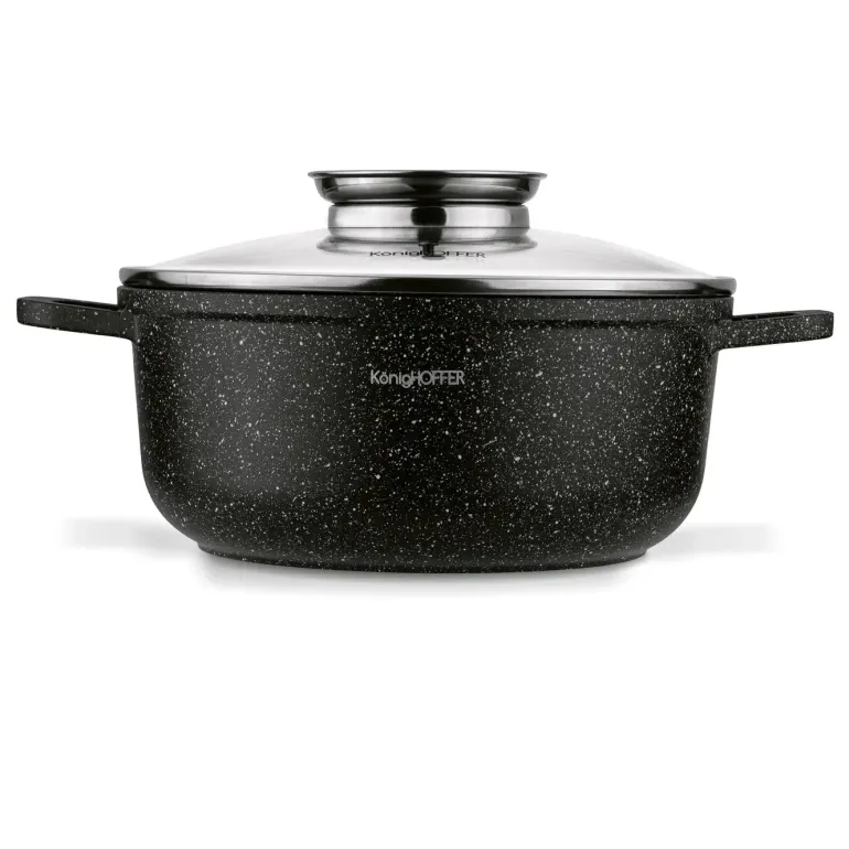 KONIGHOFFER POLLO ZESTAW GARNKÓW 10 EL + 2 NAKŁADKI NA UCHWYTY + 2 PODKŁADKI POD NACZYNIA