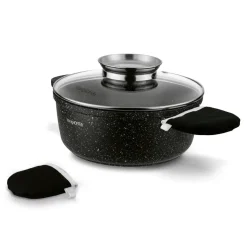KONIGHOFFER POLLO ZESTAW GARNKÓW 10 EL + 2 NAKŁADKI NA UCHWYTY + 2 PODKŁADKI POD NACZYNIA