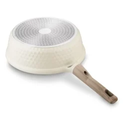 KONIGHOFFER ROSTI PATELNIA 28 CM Z POKRYWKĄ KREMOWA / INDUKCJA