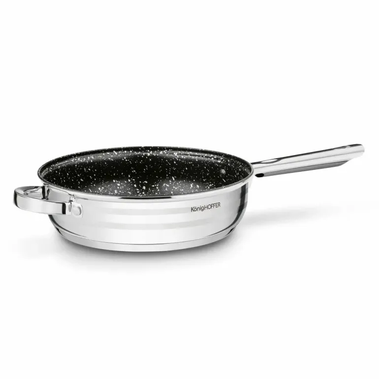 KONIGHOFFER SOLER Zestaw garnków z pokrywkami 10 elementów / stal nierdzewna