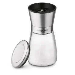 KONIGHOFFER THOR ZESTAW MŁYNKÓW RĘCZNYCH DO SOLI I PIEPRZU 170 ML SREBRNE
