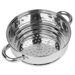 KonigHOFFER Trzystopniowe sitko do gotowania na parze 16/18/20 cm / stal nierdzewna