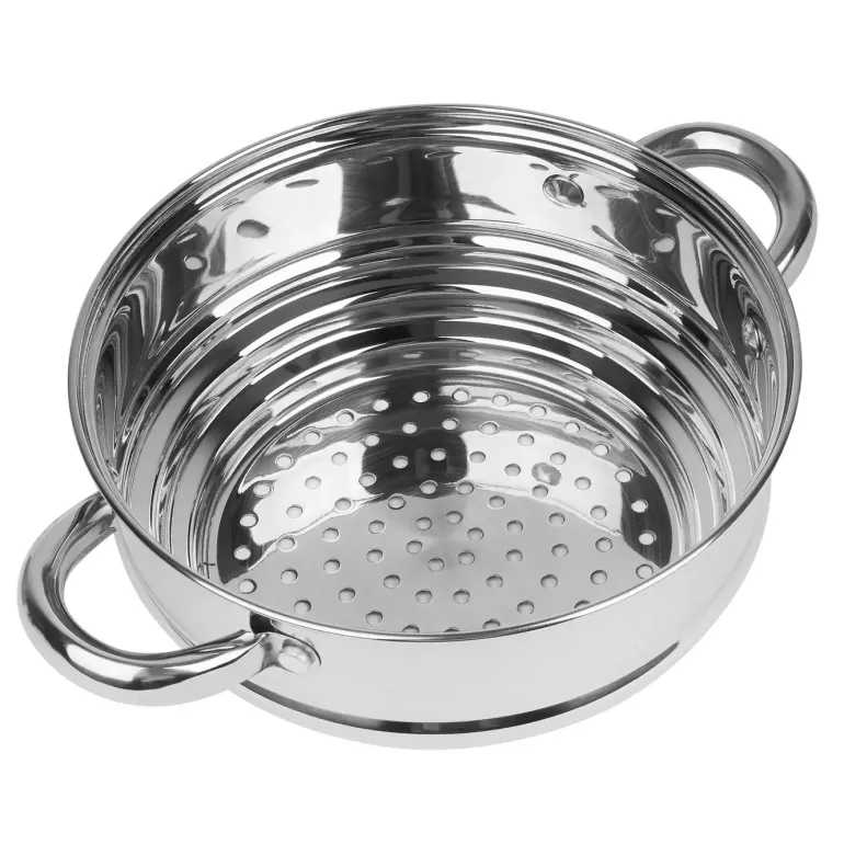 KonigHOFFER Trzystopniowe sitko do gotowania na parze 16/18/20 cm / stal nierdzewna