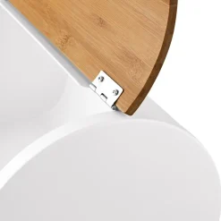 KONIGHOFFER VOLANO Zestaw chlebak + pojemniki kawa, herbata, cukier / biały