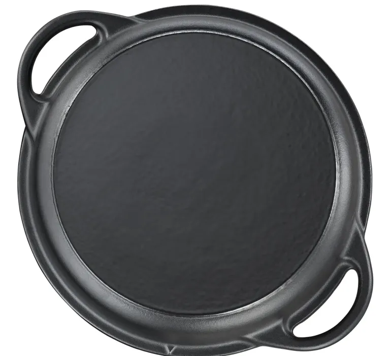 KUCHENPROFI BBQ Garnek żeliwny z pokrywką 2w1 / 5,7 l / FreeForm