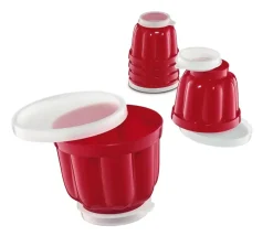 KUCHENPROFI Foremki na pudding 6 szt PATISSIER 150 ml / FreeForm