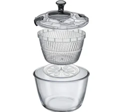 KUCHENPROFI FRESH Suszarka do sałaty 4l / szkło borokrzemowe / tworzywo sztuczne / 24,5 cm / FreeForm