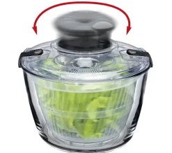 KUCHENPROFI FRESH Suszarka do sałaty 4l / szkło borokrzemowe / tworzywo sztuczne / 24,5 cm / FreeForm