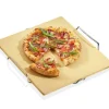 KUCHENPROFI Kamień do pieczenia pizzy na stelażu 38 x 35 cm / FreeForm