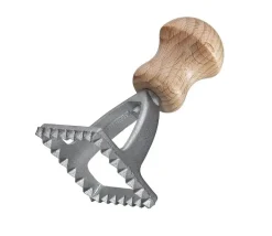 KUCHENPROFI Kwadratowy wykrawacz do ravioli 4 x 4 cm drewno bukowe / FreeForm