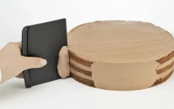 KUCHENPROFI 3 łopatki do ciasta składane 13 x 14,5 cm / stal nierdzewna / FreeForm