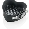 KUCHENPROFI PATISSIERE Tortownica serce 11,5 x 11 cm czarna / FreeForm