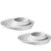 KUCHENPROFI Porcelanowy spodek na jajko BURGUND / FreeForm