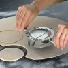 KUCHENPROFI Zaciskacz / wykrawacz do pierogów ⌀ 10 cm / stal nierdzewna / FreeForm