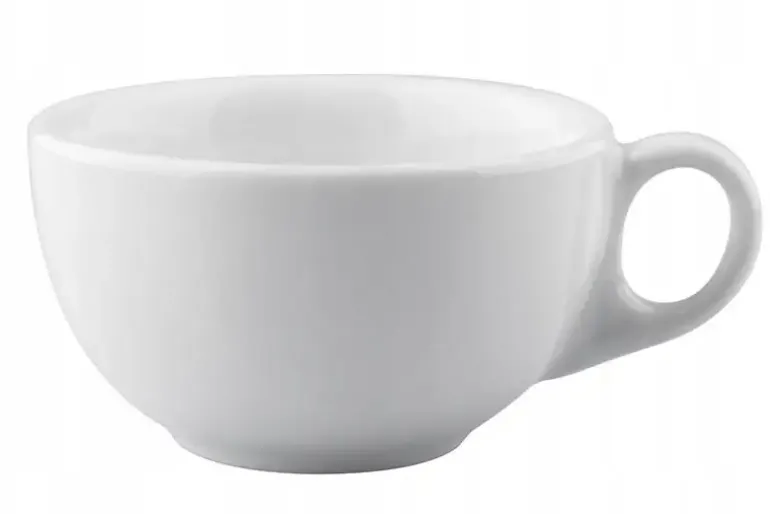LUBIANA AMERYKA 0105 6x Filiżanka 200 ml ze spodkiem 14,5 cm / porcelana