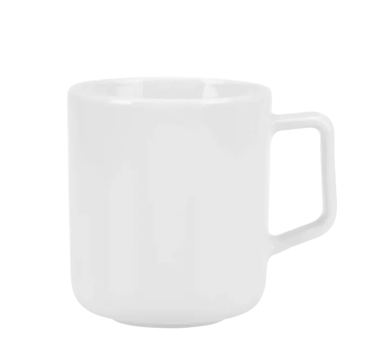 LUBIANA ANKARA Kubek 400 ml x 12 sztuk | biała porcelana luz