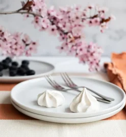 LUBIANA ANKARA | Serwis obiadowy 96 el dla 24 osób | biała porcelana