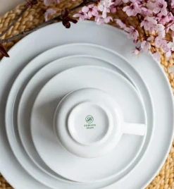 LUBIANA ANKARA | Serwis obiadowo - kawowy 168 el dla 24 osób | biała porcelana
