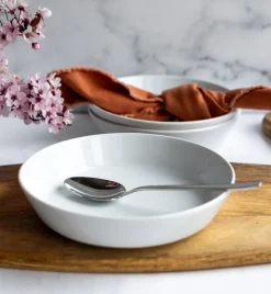 LUBIANA ANKARA | Serwis obiadowy 72 el dla 18 osób | biała porcelana