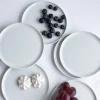 LUBIANA ANKARA | Talerz obiadowy 26 cm x 6 sztuk | biała porcelana luz