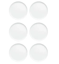 LUBIANA ANKARA | Talerz obiadowy 26 cm x 6 sztuk | biała porcelana luz