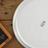 LUBIANA ANKARA | Talerz płytki 17,5 cm x 6 sztuk | biała porcelana luz