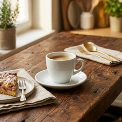 LUBIANA BISTRO / NANA Filiżanka 100 ml + spodek 12 cm / porcelana