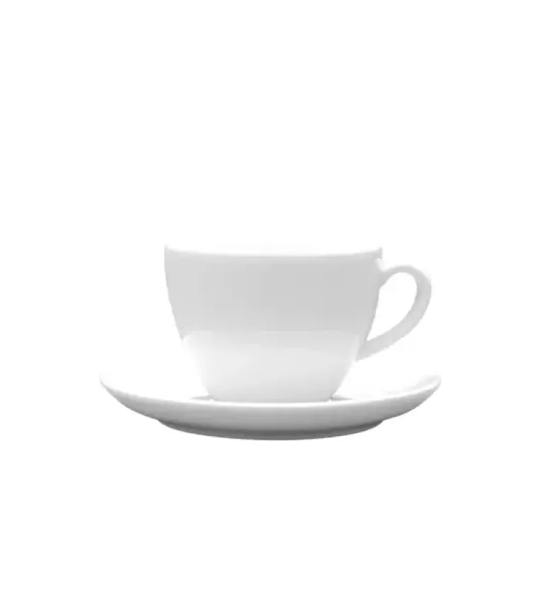LUBIANA BISTRO / NANA Filiżanka 200 ml + spodek 14,5 cm / porcelana
