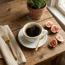 LUBIANA BISTRO / NANA Filiżanka 200 ml + spodek 14,5 cm / porcelana