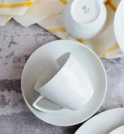 LUBIANA BOSS BEATA DOROTA Komplet Filiżanka 350 ml + spodek 17 cm / 6 os / 12 el