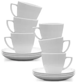 LUBIANA BOSS BEATA DOROTA Komplet Filiżanka 350 ml + spodek 17 cm / 6 os / 12 el