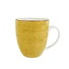 LUBIANA BOSS 6630J Kubek 380 ml / 6 os / 6 el / żółty / porcelana ręcznie malowana