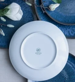 LUBIANA BOSS KERAJET COSMOS Serwis obiadowy 6/18 el | 9154 / 631 | niebieski