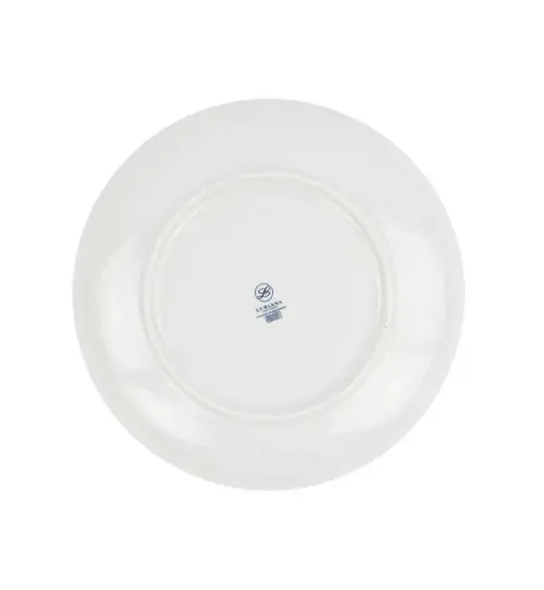 LUBIANA BOSS 6630L Komplet Talerze obiadowe 27 cm / 6 os / 6 el / morski / porcelana ręcznie malowana