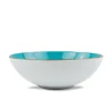 LUBIANA BOSS 6630L Salaterka 21 cm / morska / porcelana ręcznie malowana