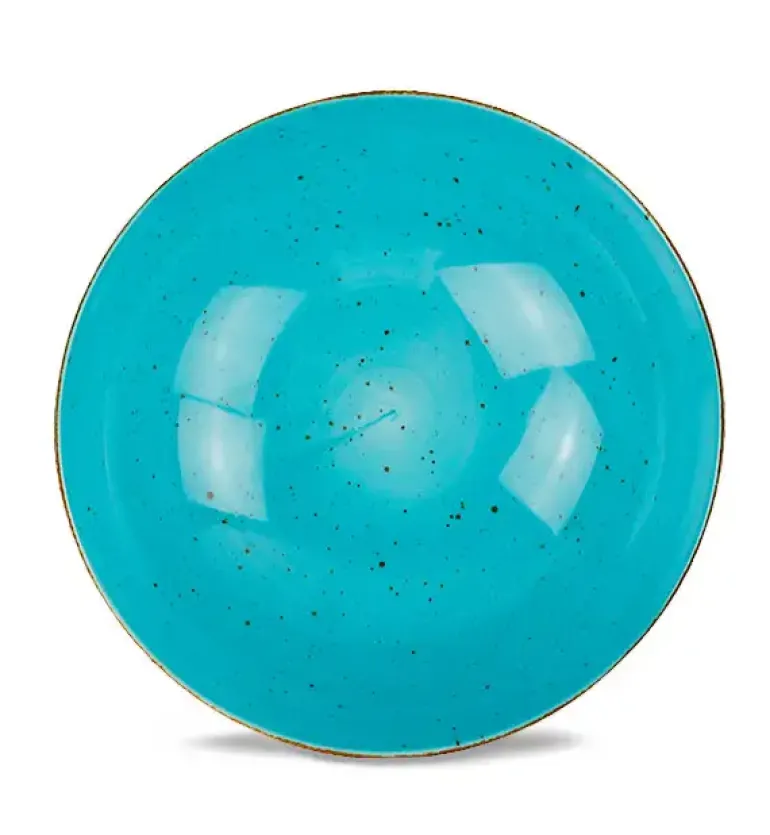 LUBIANA BOSS 6630L 6x Salaterka 21 cm / morska / porcelana ręcznie malowana