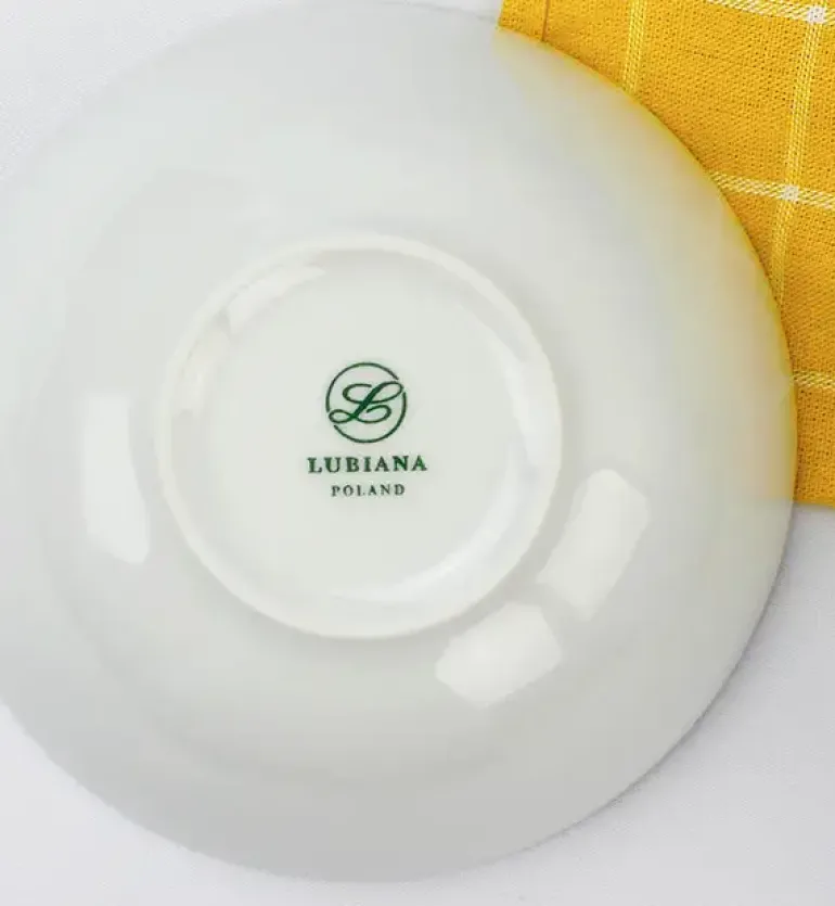 LUBIANA BOSS Talerz głęboki 18 cm / biały