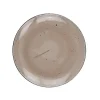 LUBIANA BOSS 6630T Komplet Talerze deserowe 20,5 cm / 12 os / 12 el / brązowy / porcelana ręcznie malowana