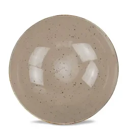 LUBIANA BOSS 6630T Salaterka 21 cm / brązowa / porcelana ręcznie malowana